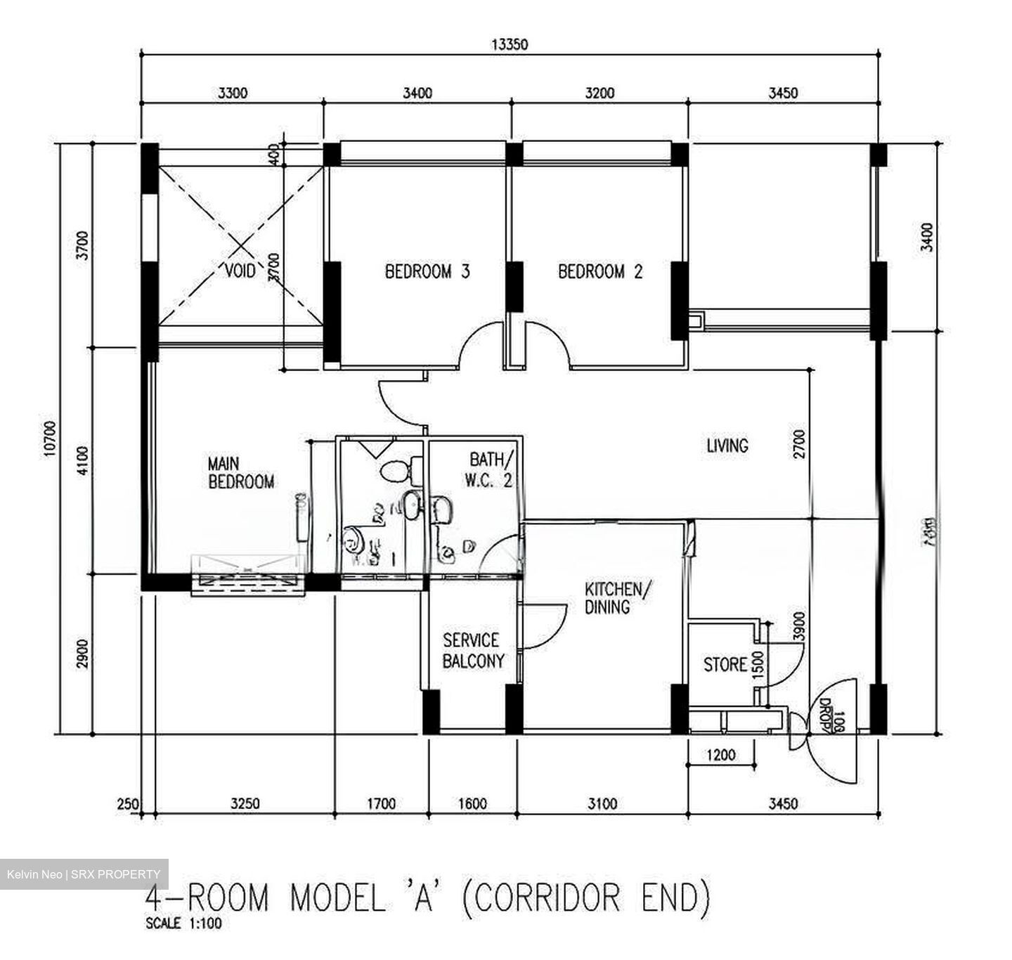 Blk 706 Woodlands Drive 40 (Woodlands), HDB 4 Rooms #621763731